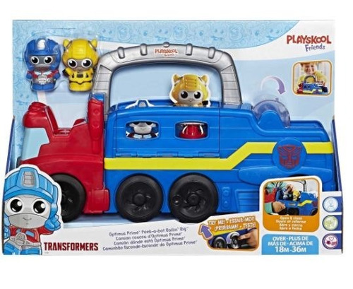 Transformers Camion Donde Esta Optimus Prime Playskool