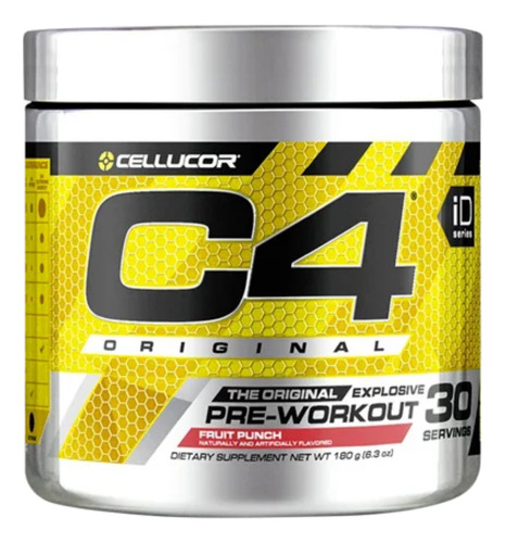 C4 Pre Entreno 30 Serv Cellucor - Unidad a $118000