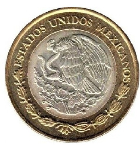 Moneda México 10 Pesos 2015