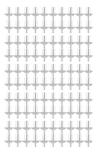 100 Uds. Tornillos De Clavos De Expansión, 5mm X 11mm