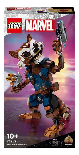 Lego Marvel Rocket Y Baby Groot Infinity Saga 76282