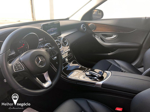 Mercedes-benz C-180 Exclus. Cgi 1.6 Tb Flex Aut. 2018 Cinza