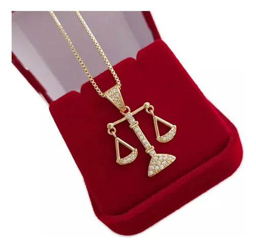 comprar Colar Profissão Direito Presente Formatura Semi Joia 