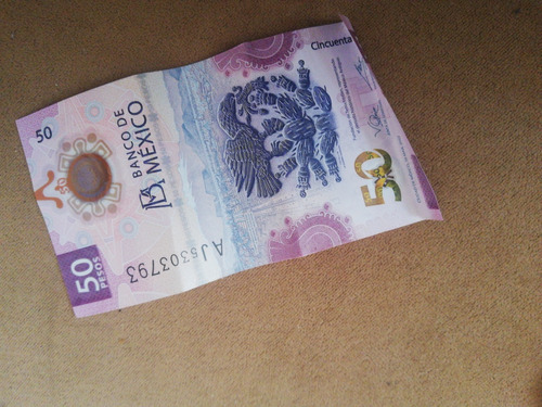 Billete Del Ajolote Serie Aj