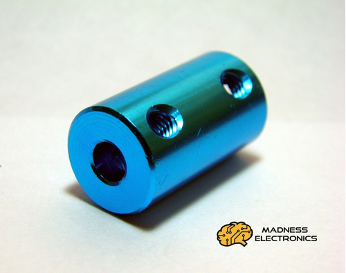Acople Rígido Azul 5mm X 8mm - Impresora 3d - Cnc