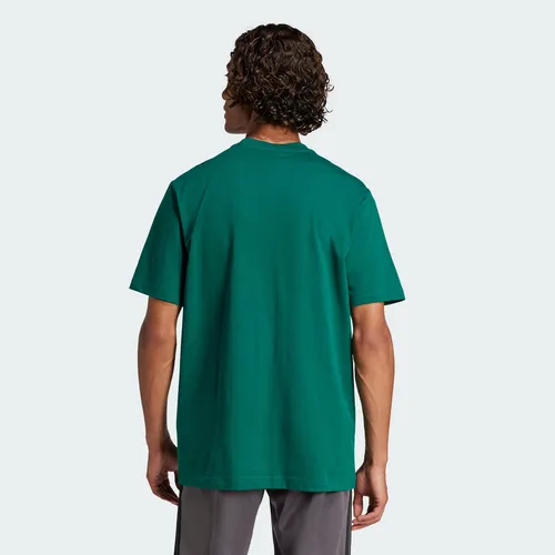 Camiseta adidas Casual Essentials Hombre Verde Jf1096