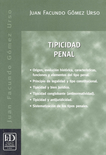 Tipicidad Penal.