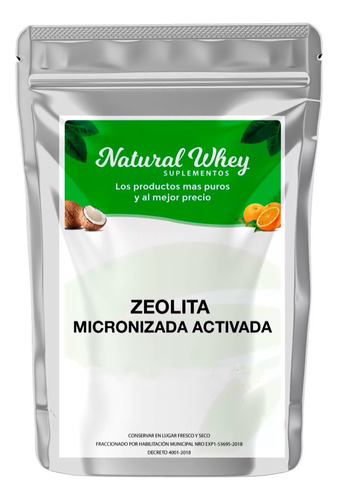 Zeolita Micronizada Activada Pura 500 Gramos