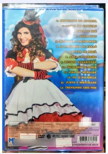 DVD Aline Barros & Cia 3 - Abertura 