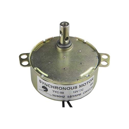 Motor Sincrónico Tyc50 Dc Motor Engranado De 12v 0.8/1...