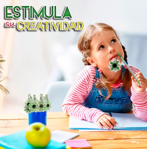 Imagen 6 de 9 de Set De 12 Plumas Aguacate Feliz Kawaii Tinta De Gel Mayoreo
