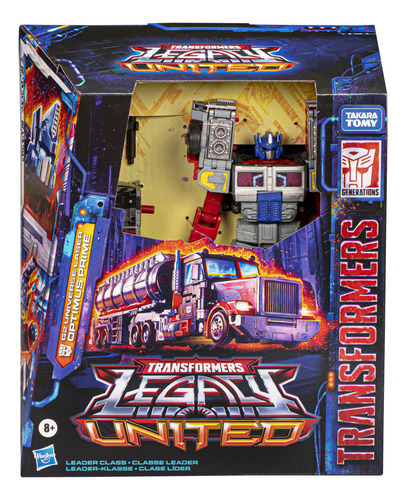 Figura Transformers Legacy G2 Universe Laser Optimus Prime