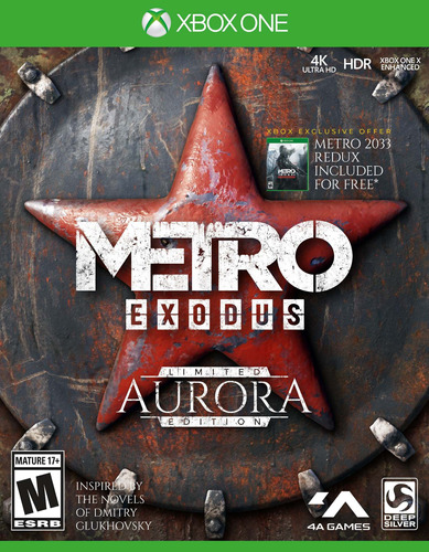 Videojuego Metro Exodus, Edicion Limitada Aurora, Xbox One