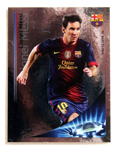 Panini Champions League 12/13 Figurita No. 461 Lionel Messi