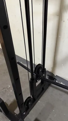 Mono Cross De Parede Anilhas Strong Machine + Barra Brinde