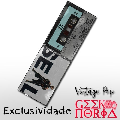 Marcador Magnético Personalizado Vintage Tape Pop - Seal