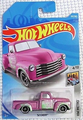 52 Chevy Rosada Hotwheels 2018