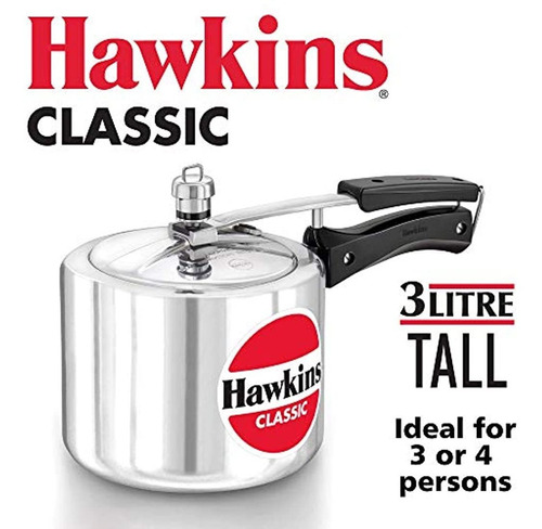 Olla A Presión De Aluminio Hawkin Classic Cl15, Pequeña, 0.4