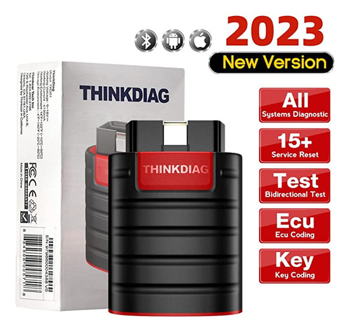 Escaner Automotriz Thinkcar Thinkdiag Obd2 Full Marcas 1 Año