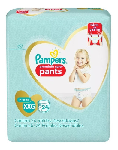 Pampers Pants Premium Care Bombachitas Todos Los Talles