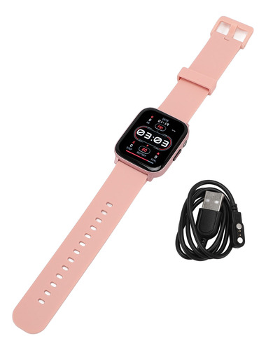 Reloj Inteligente Con Pantalla Táctil Rosa, Reloj Inteligent