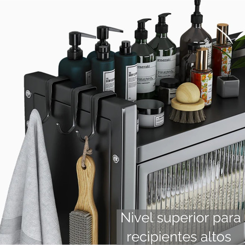 Organizador Para Lavandería Estante 2 Niveles Lavadora