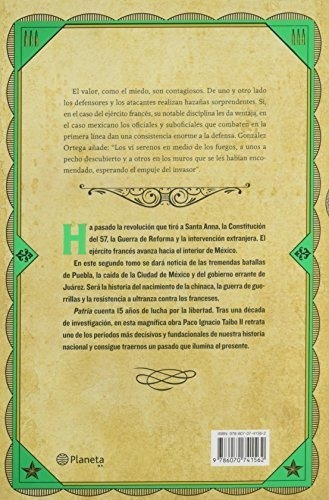 Patria 2 - Taibo Ii, De Taibo. Editorial Pla Publishing En Español