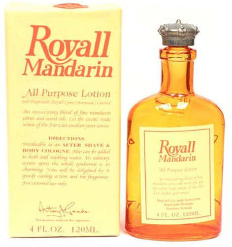 Royall Mandarin De Royall Fragrances Para Hombres  4 Oz Loc