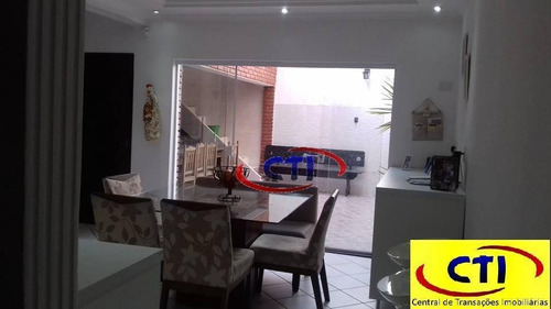 Imagem 6 de 8 de Sobrado Com 4 Suítes À Venda, - Jardim Milena - Santo André/sp - So0497
