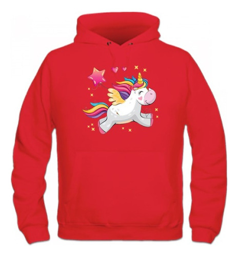 Poleron De Niña Personalizado De Unicornio 