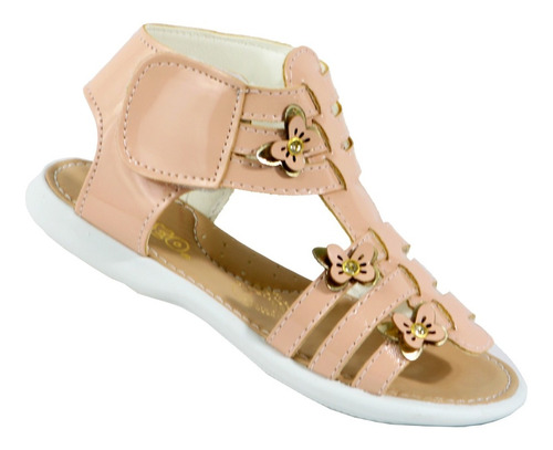 Sandalias Niña Huarache  Velcro Moda Girls Comoda Suave