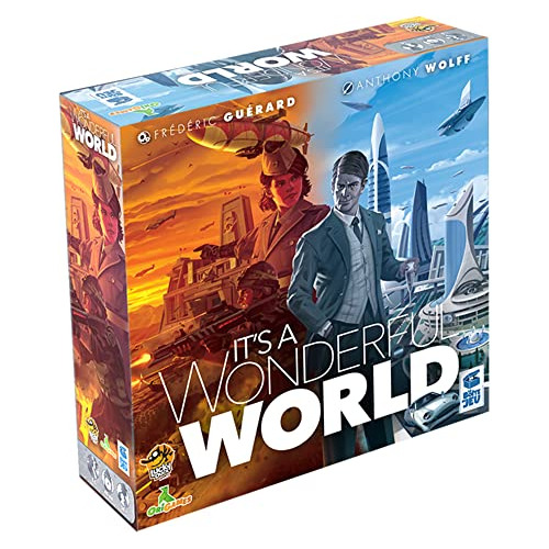 It's A Wonderful World Board Game - Build Your Empire In Thi