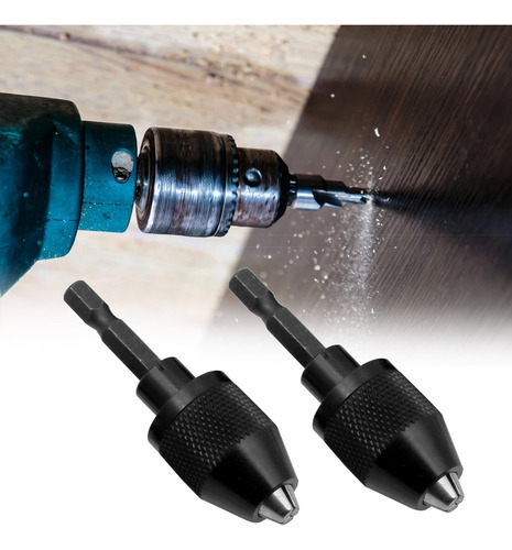 G Adaptador Chuck Hex K Sin Llave De 1/4 Para Taladro De