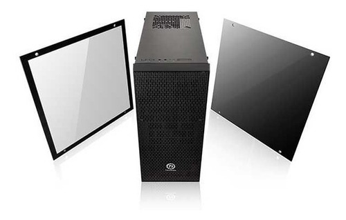 Gabinete Gamer Thermaltake Core G21 Black Vidro Temperado Cor Preto