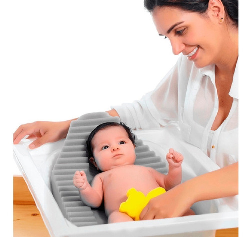 Espuma Bañera Bebe Antideslizante Ergonomica Confortable