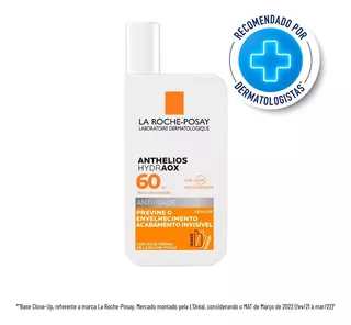 Protetor solar facial anti-idade Anthelios Hydraox Fps 60 50 ml La Roche-posay