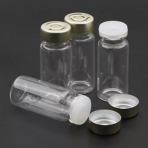 SGerste - Vaso de cristal transparente de 10 ml, 25 ml, 50 ml