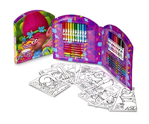 Crayola; Kit De Herramientas De Creatividad Trolls; Herramie
