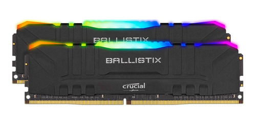 Memoria Ram Crucial Ballistix Rgb 16gb Kit (2x8gb) Ddr4 3200