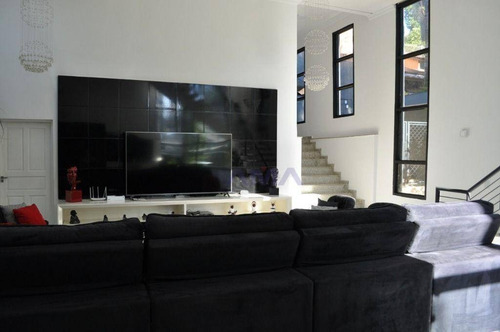 Casa Com 3 Suites À Venda, 460 M² Por R$ 2.100.000 - Nova Higienópolis - Jandira/sp - Ca1053