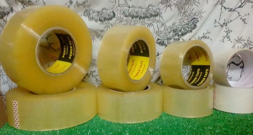 Cinta Embalaje Transparente (20/80/100/150/200/400)yds X 6un