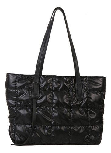 Bolsos Acolchados De Algodón Para Mujer, Gran Capacidad, Via