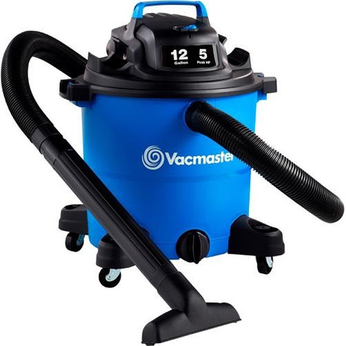 Aspiradora Vacmaster 12 Galones 5 Hp Seco Y Humedo Azul Voc1