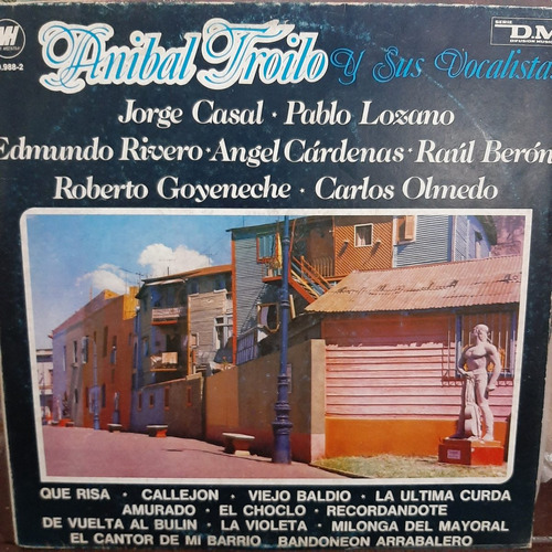 Vinilo Anibal Troilo Y Sus Vocalistas Casal Lozano Beron T1