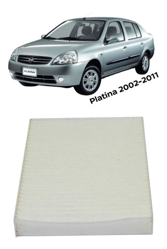 Filtro Aire Cabina O Polen Platina 2002-2011 Original