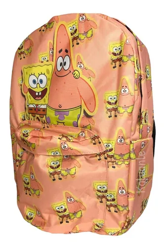 banco Opaco granja Mochila Bob Esponja Ruedas | MercadoLibre 📦