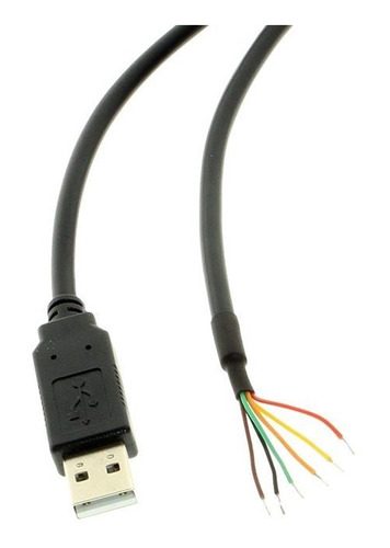 Cablemax 232r 3.3 V Ftdi Usb Ttl 6 Ft Cable Abierto Estañado