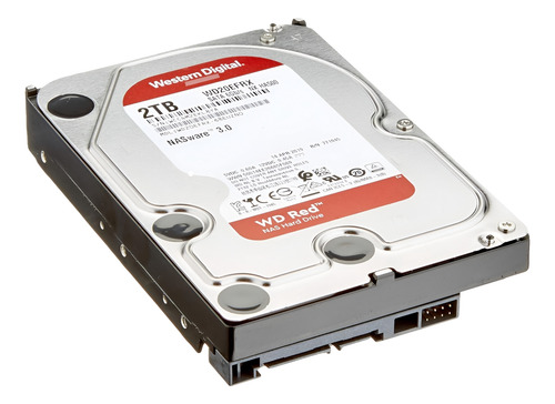 Disco Duro Interno Western Digital Wd Red Wd20efrx 2tb Rojo