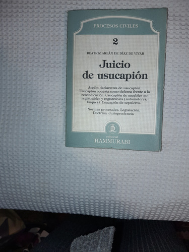 Juicio De Usucapion, 2, Beatriz Areán De Díaz De Vivar,