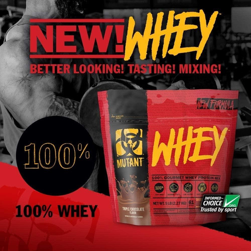 Imagen 3 de 6 de Proteina Mutant Whey 5 Libras Varios Sabores
